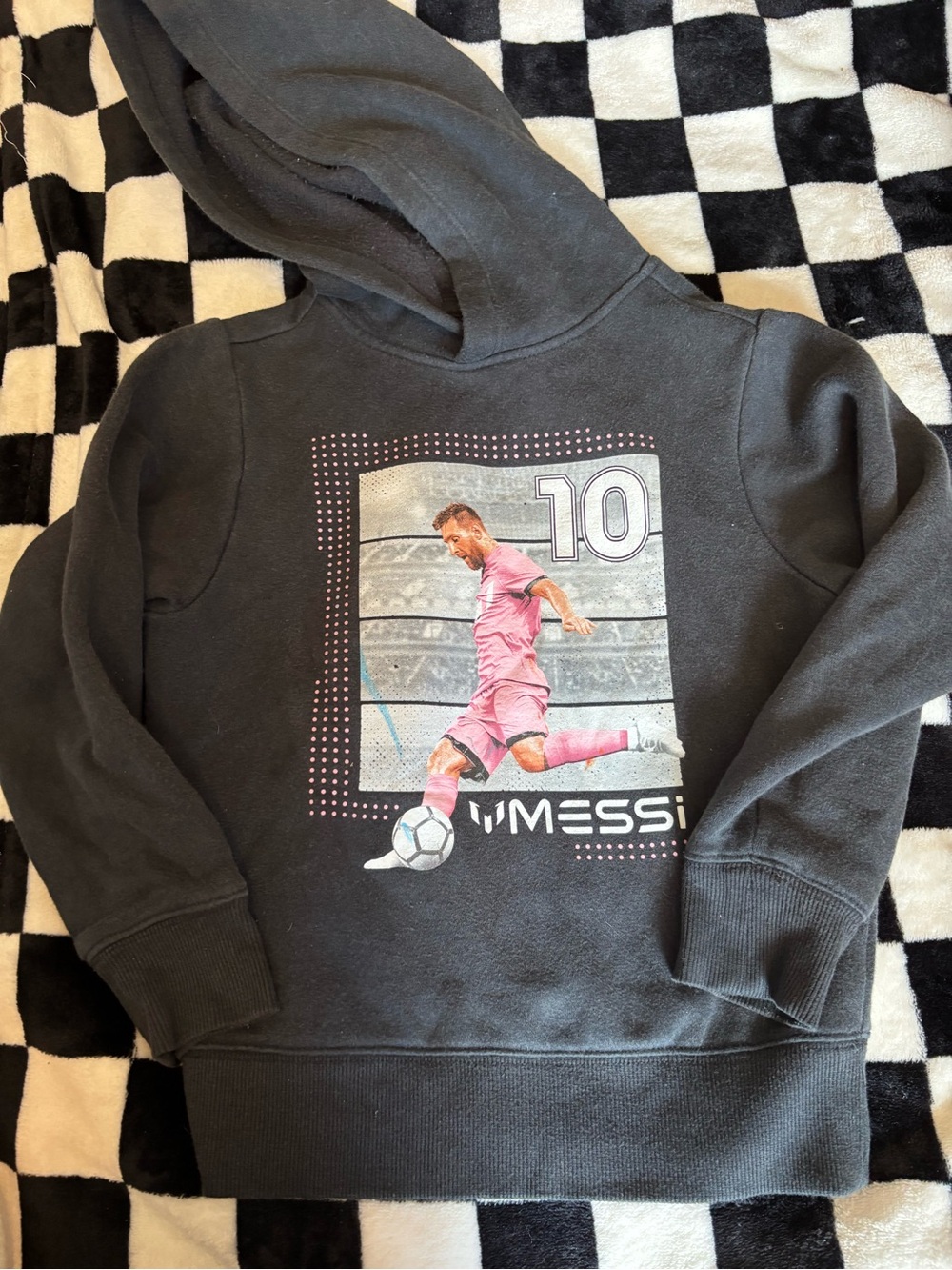 4/5 Messi hoodie (stained)